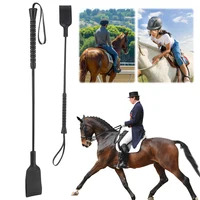 21Inch Riding Crop with Handle Outdoor Portable Pointer PU Leather Equestrianism Horse Crop for Equestrian Sports 2