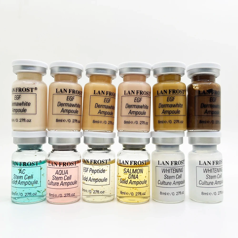 Korea 8ml BB Cream Glow Starter Kit Peptides/Niacinamide Foundation Cream Sunscreen Moisturizing Cream Facial Skin Care 6