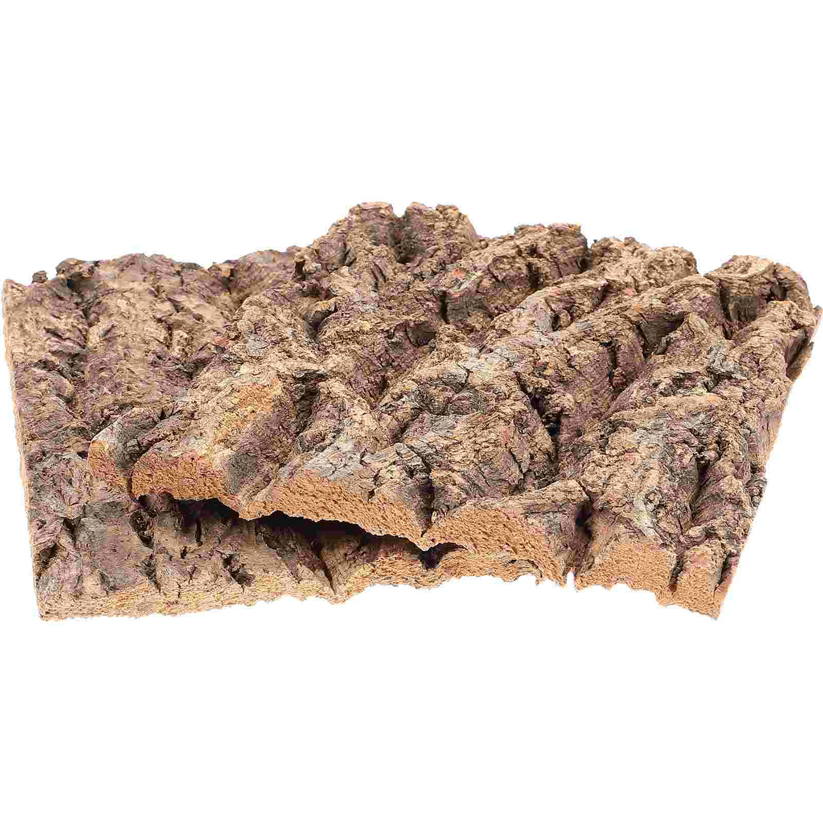 

Reptile Terrarium Hide Tank Reptile Bark Reptile Decor Reptile Bark Decor Reptile Tank Accessories for Reptile Decor