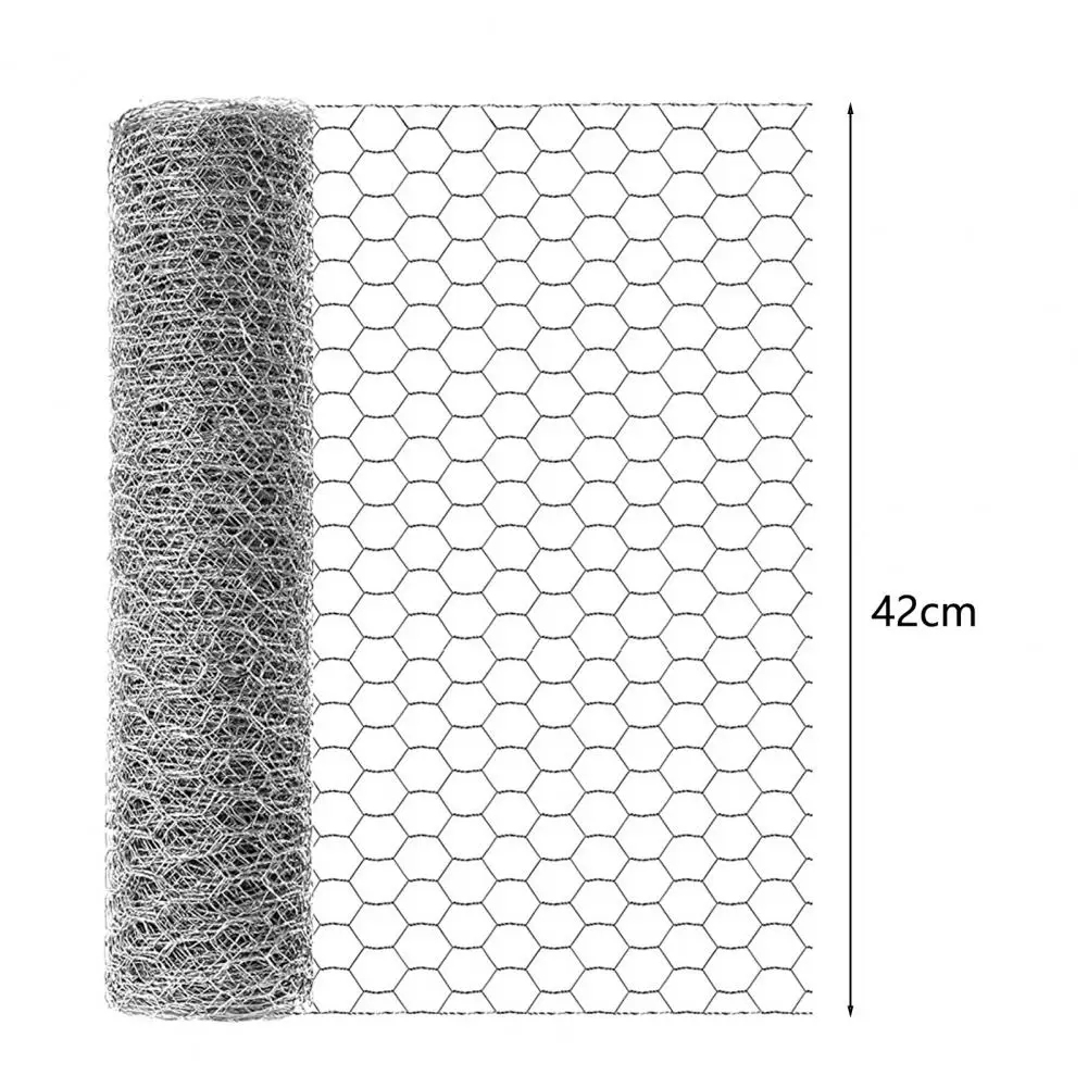 40x300cm Plastic Chicken Wire Fence Mesh Hexagonal Fencing Wire for  Gardening