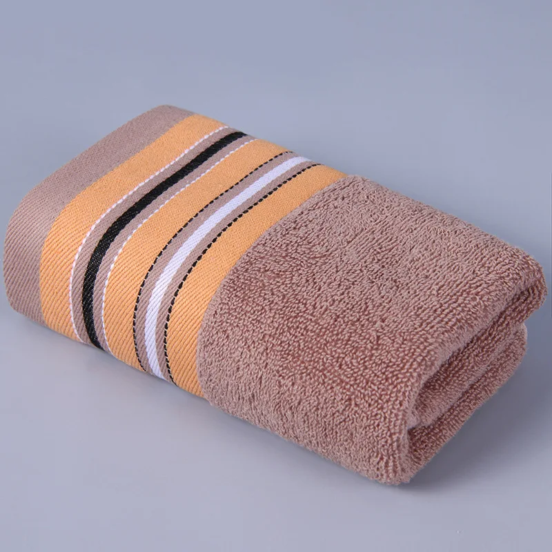 100% Pure Cotton Towel 34x74cm Home Hand Towels For Adults Soft Terry Thicken Soft Bathroom Face Towels 5