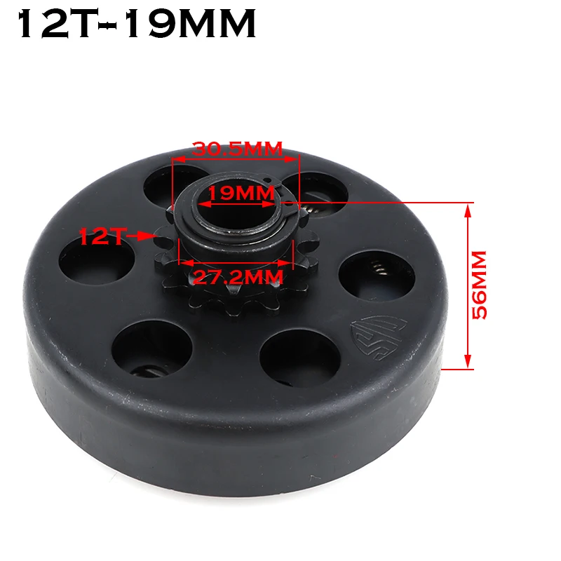 19mm 20mm GO Kart Fun Centrifugal Automatic Clutch 3/4" 10 11 12 13 14 18Tooth 420 35 428 Chain for Karting Minibike engine for go kart clutch