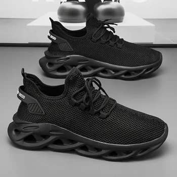 YUYIN Men's Sports Shoes Summer Breathable High-Quality Fashion Lightweight Running Tennis Shoes Comfortable Casual Sports Shoes 1