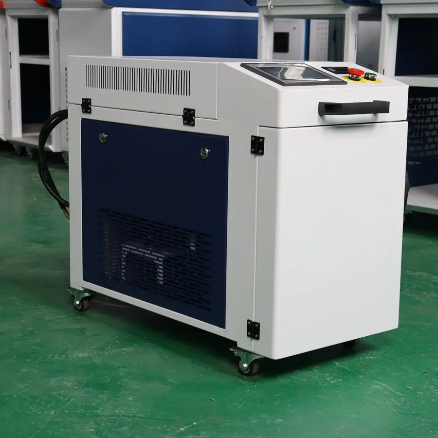 1000W Rust Removal Pretreatment Fiber Laser Cleaning Machine Surface Lazer Paint P-Laser Oxide Remove 10 20 gallon sandblasting machine for rust removal refurbishment and surface cleaning to remove oxide scale deko