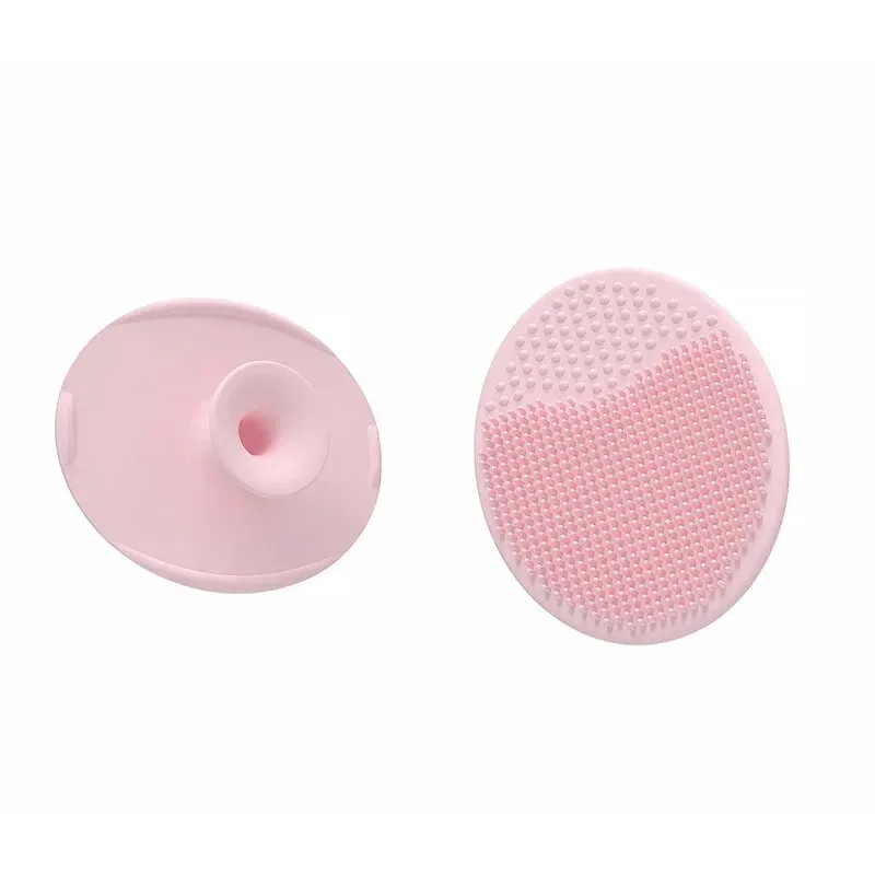 Baby Brush New Baby Shampoo Brush Silicone Hair Removal Massage Bath Sponge Soft Hair Rubbing Tool