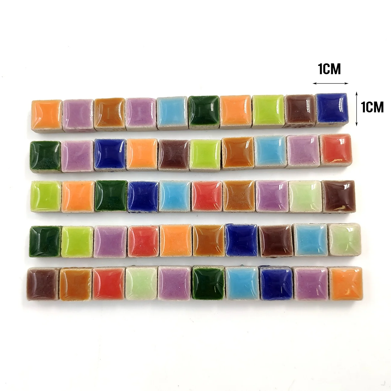 100g DIY Ceramic Mosaic Tiles Glass Mirror Handmade Ornaments Tiles Wall Crafts Colorful Crystal For Decorative Materials arte crystal mosaics supplies glass mosaic tiles mirror mosaic tiles diy mosaic supplies