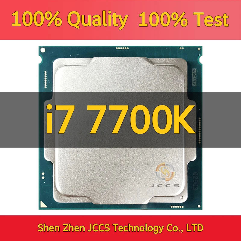 Processore Cpu I7 7700K 4.2Ghz Quad-Core Otto Thread 8M 91W Usato Lga 1151