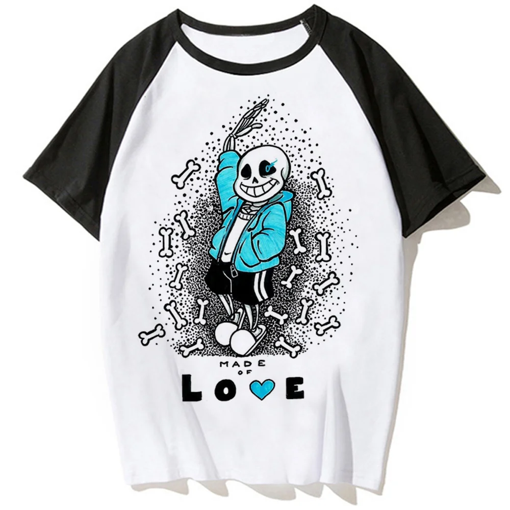 Undertale T Shirt Donna Designer Comic Tshirt Girl Comic Clothes