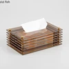 Acrylic Tissue Boxes Modern Rectangular Toilet Paper Napkin Storage Box Simple Home Solid Color Paper Towel Holder Napkin Holder 1