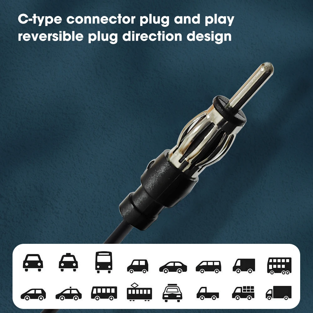 Generic Antenne - Auto - Electronique - Universel - Pare-Brise à