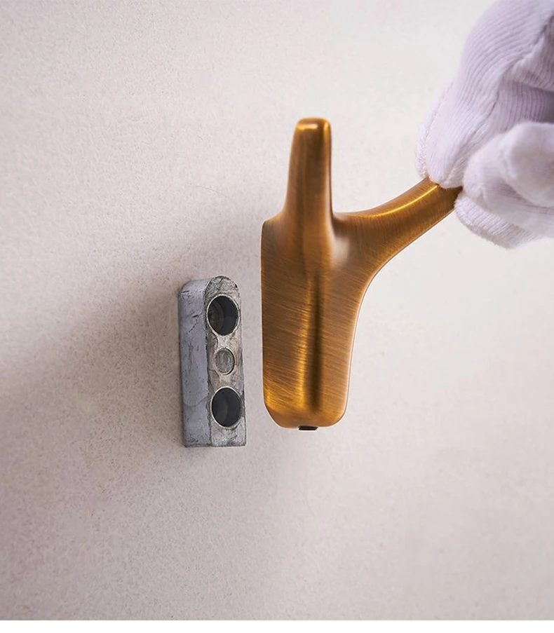 Küchen schrank Lagerung Wand haken hängen Kleider haken Schlafzimmer Robe Haken Tür Kleiderbügel Haken Handtuch haken Bad zubehör badezimmerzubehör badezimmer haken küchen schrank aufbewahrung kleiderbügel schlüssel wa – Detail 5