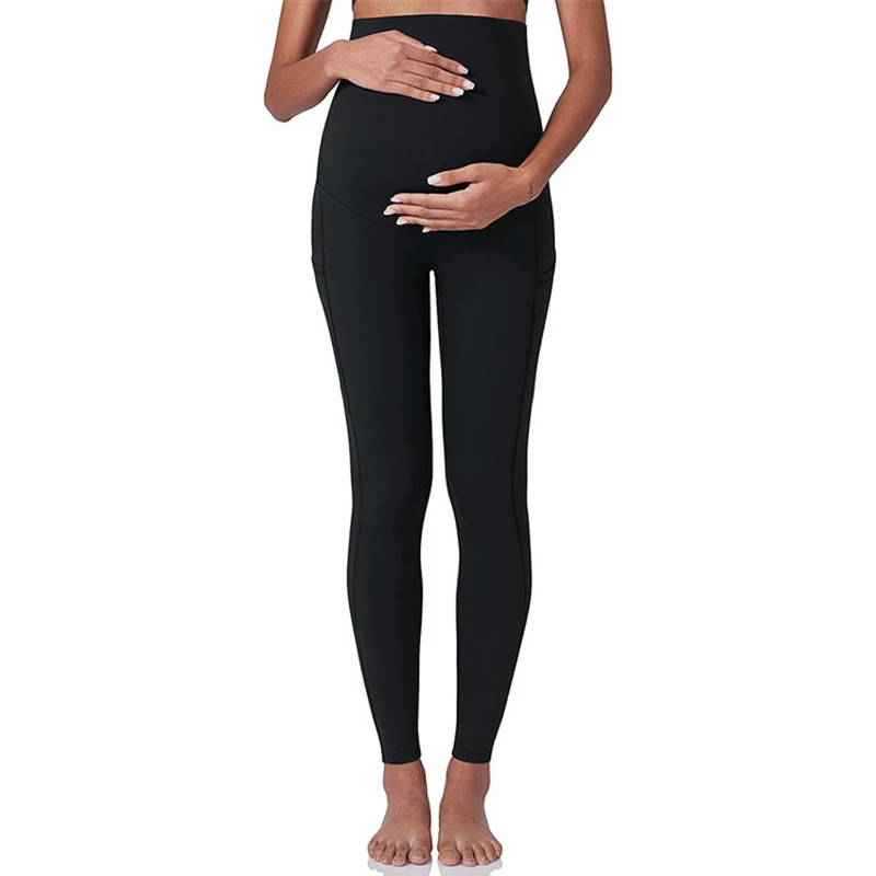 Maternity Warm Trousers For Pregnant Women Pregnant Pants Pregnancy Clothes Spring Summer Maternity High Waist Trousers 2