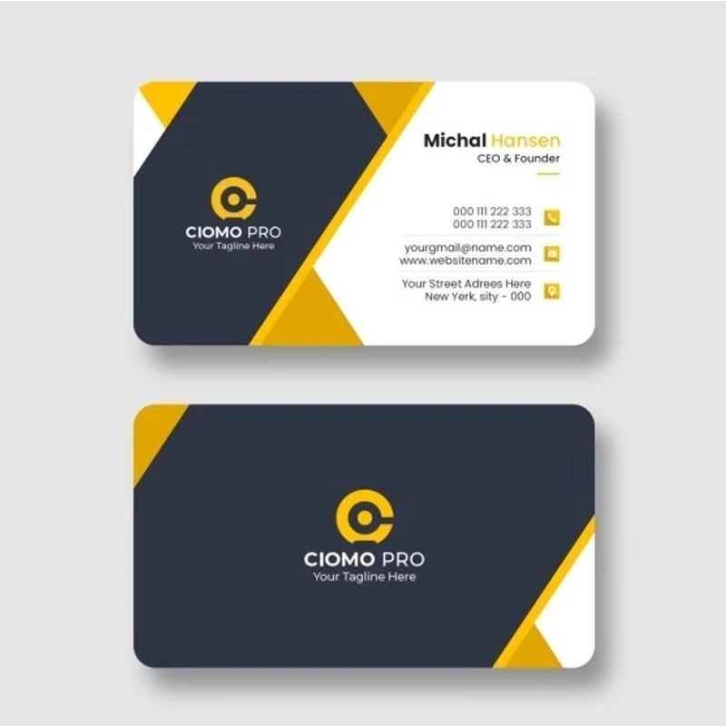 Cards PVC Business Cards Plastic Waterproof Personalized Design Round Corner Frosted PVC Business business cards custom cards