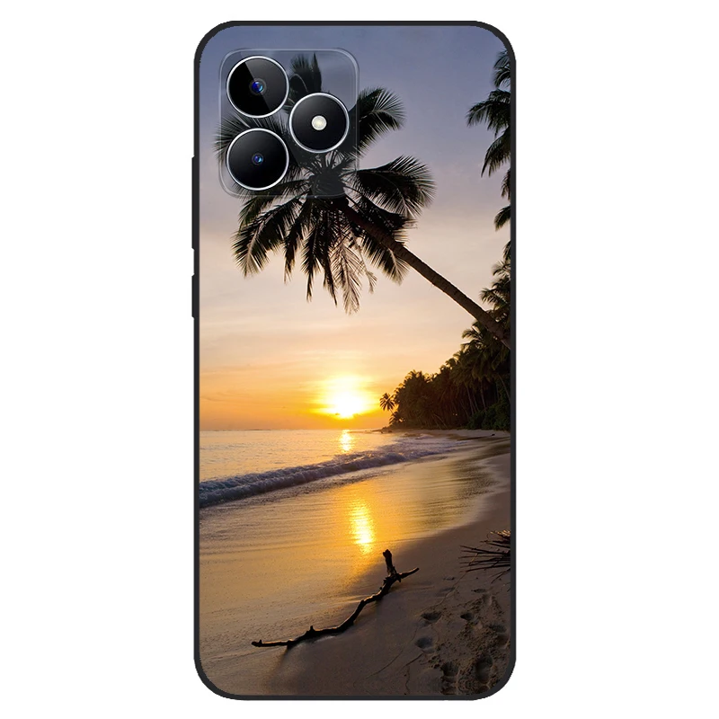 Soft TPU Silicone Protective Back Cover - Fashionable Phone Case