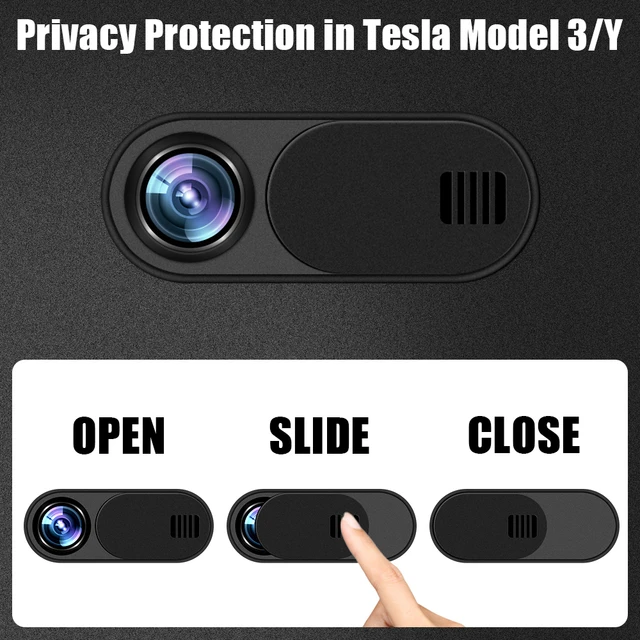 1 Stück WebCam Abdeckung Auto Kamera kompatibel zu Tesla
