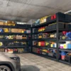 60" W Storage Shelves 3000LBS Garage Shelving Heavy Duty Adjustable 5 Tier Metal Shelving Unit for Storage Rack Garage Storage 2