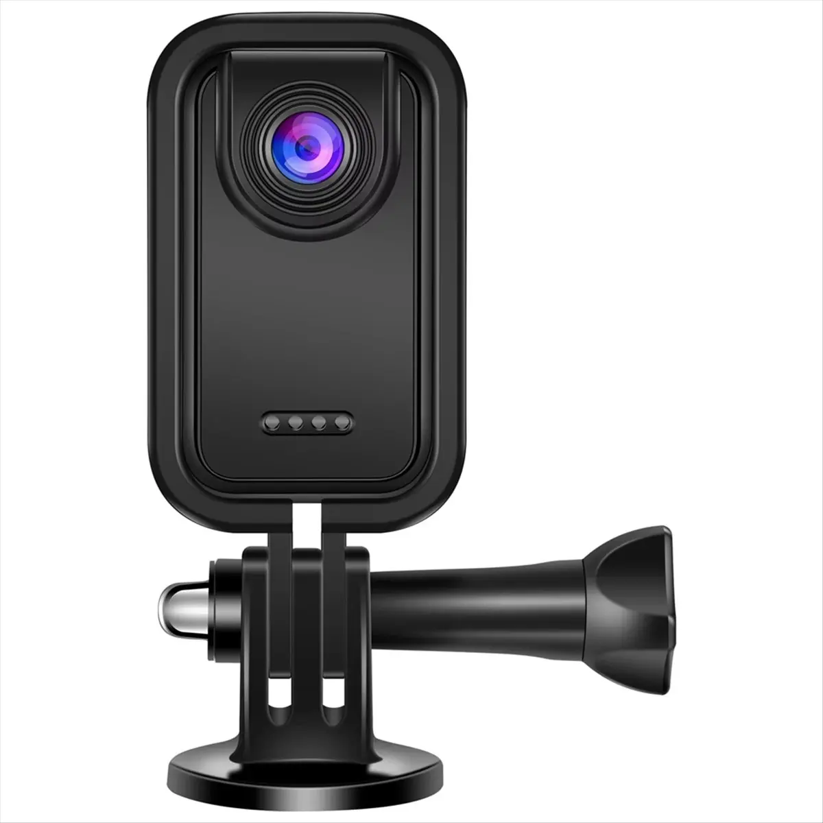 Mini Caméra Action 2K Ultra HD – Étanche avec Support Moto