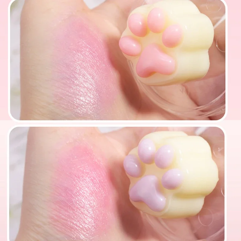 Lip tint Cute Cat Paw Temperature Changing Lip Tint Lip Makeup
