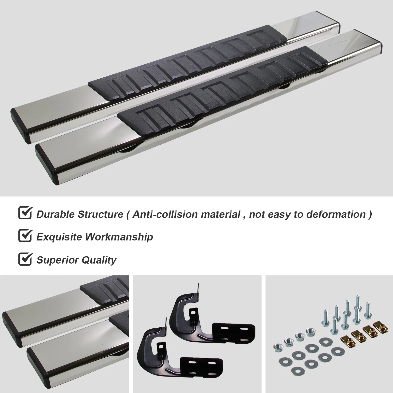Silverado/Sierra Regular Cab Running Boards 4