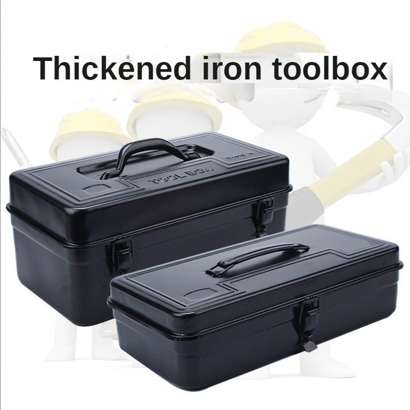 Caja de herramientas de almacenamiento maleta ligera y segura resistente a  los impactos, organizador de herramientas portátil para el hogar, garaje