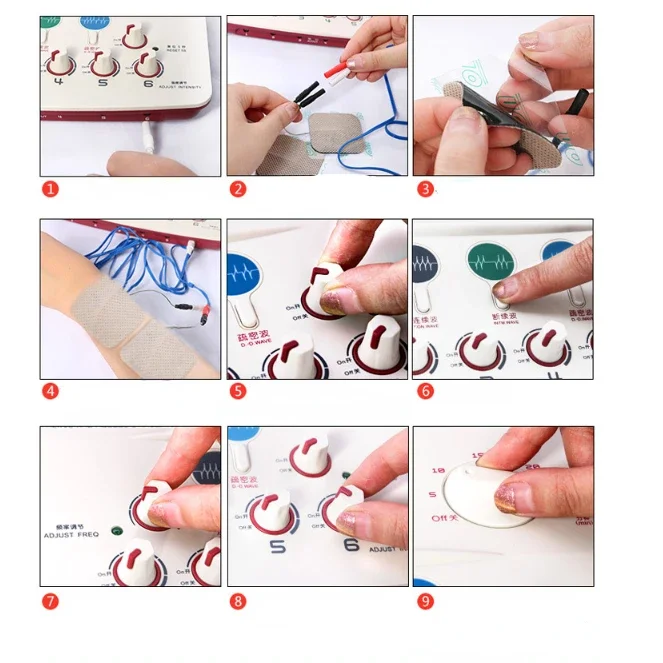 EMS Electroacupuncture Physiotherapy instrument Low Frequency Muscle Stimulator Massager for Relaxing And Physiotherapy SDZ-II