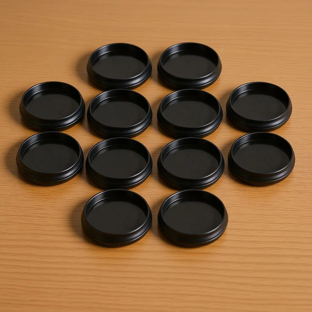100Pcs 사진 앨범 바인딩 디스크 플라스틱 루스 리프 바인더 디스크 여행 생일 결혼식 추억을위한 버섯 구멍 디자인