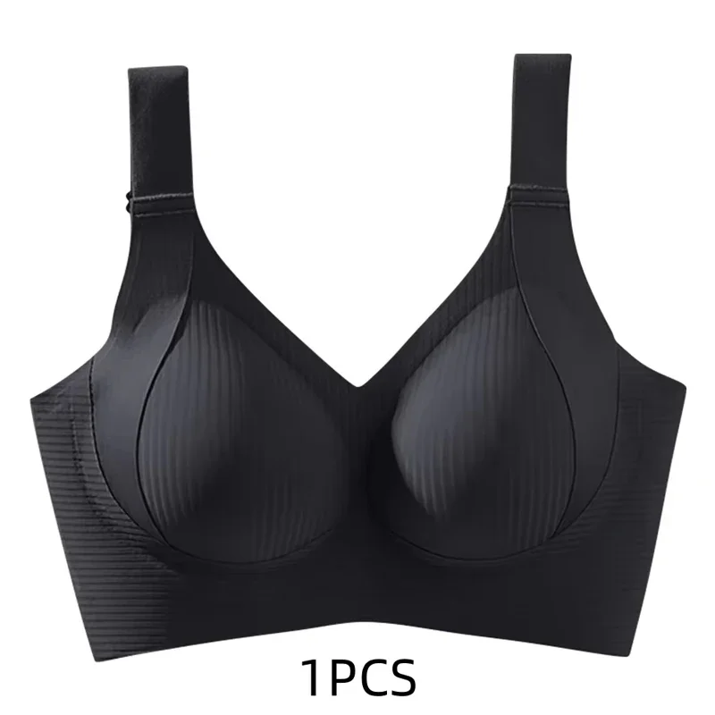 Women's Solid Seamless Bras Full Cup Wireless Soft Female Intimates Comfortable Brassiere Push Up Sexy Underwear Ropa Interior