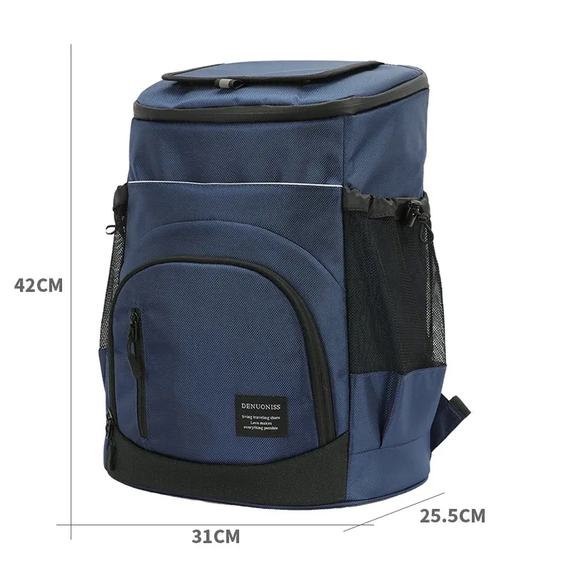 Cooler bag Cooler bag Soft Large 36 Cans Thermal Backpack Insulated Bag Travel Beach Beer Leak-proof Food Storage Bag