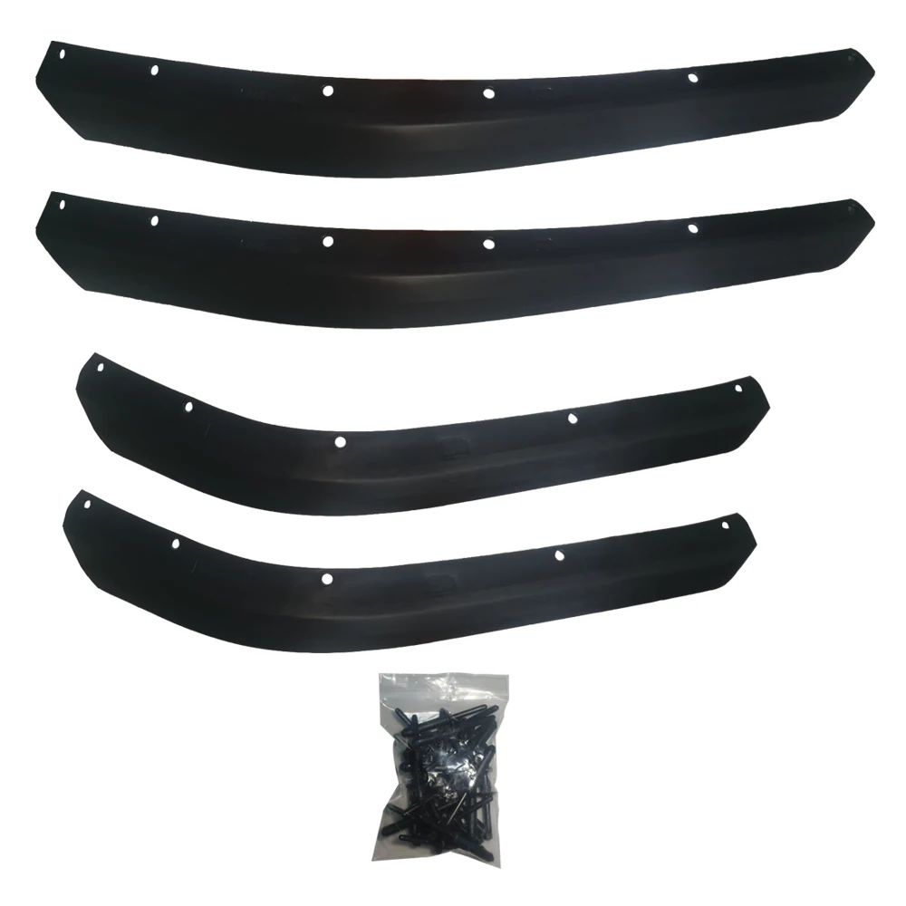 Lantsun-JL1280 일반 로우 펜더 익스텐션 스트립, 지프 랭글러 JL, 4 개/세트