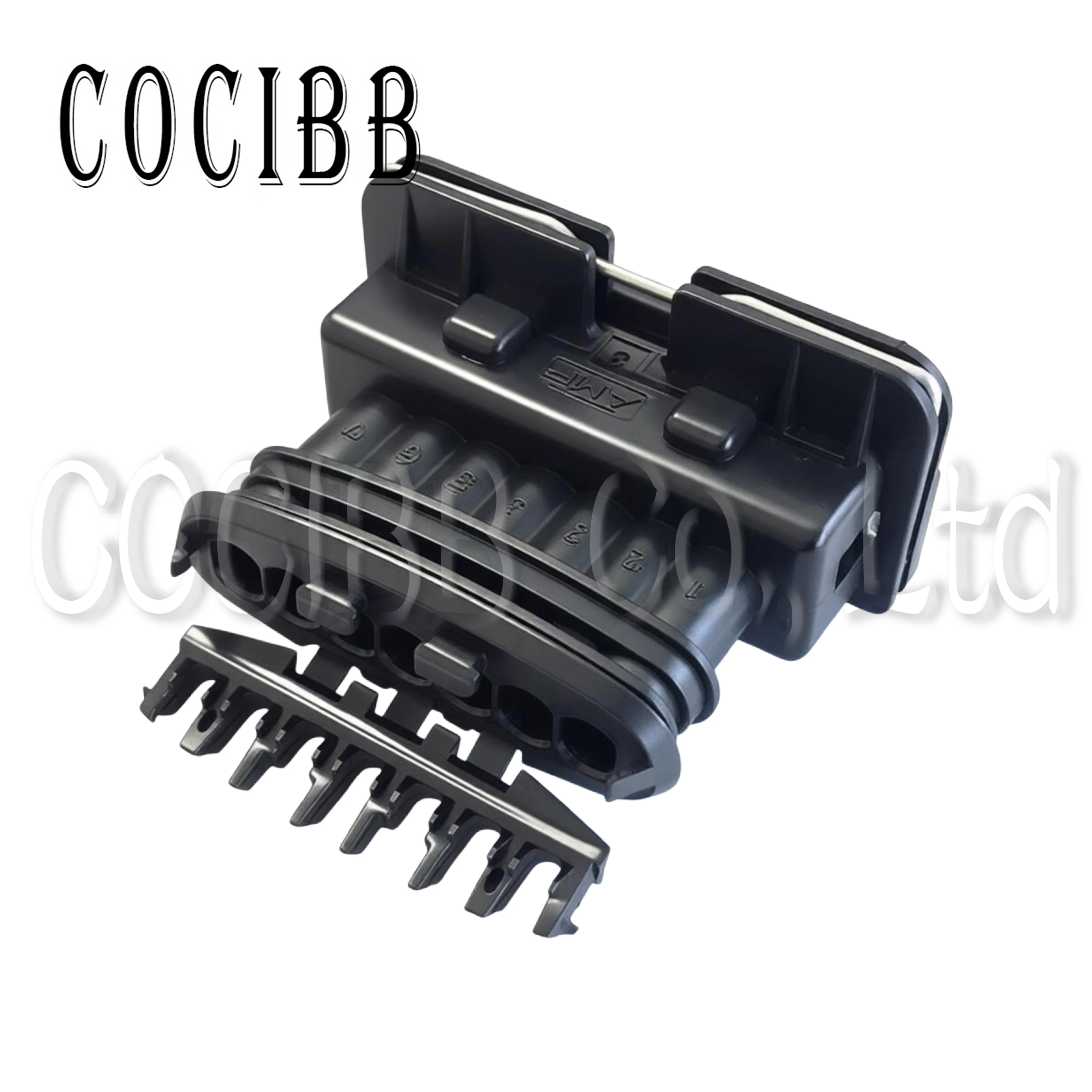 1 ชุด Tyco AMP 2 3 4 5 6 7 Pin รถยนต์กันน้ําสายไฟเชื่อมต่อปลั๊ก 282189-1 282191-1 282192-1 282193-1 282767-2 1