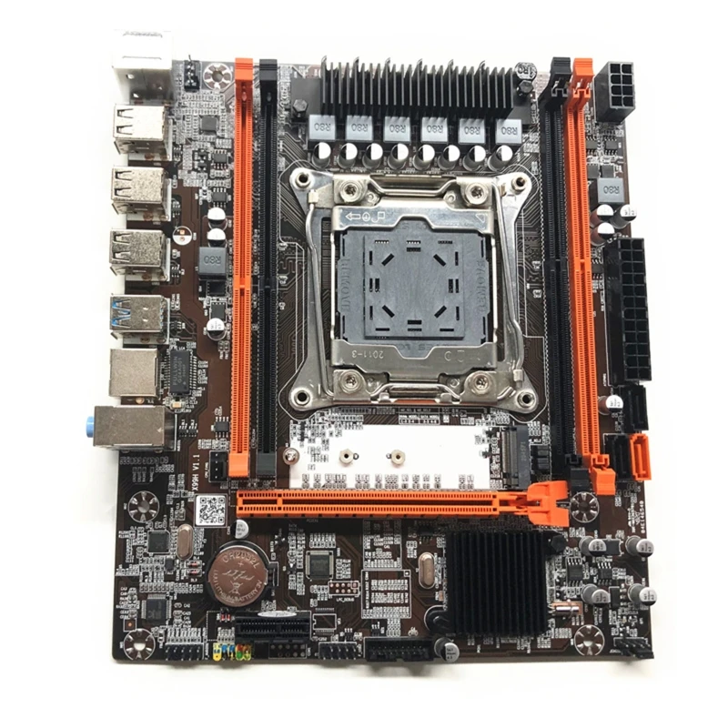 

Материнская плата X99H для Intel LGA 2011-3 All Series, 4-канальная DDR4 RECC для M.2 PCI-E X16 ITX, материнская плата E5-2609