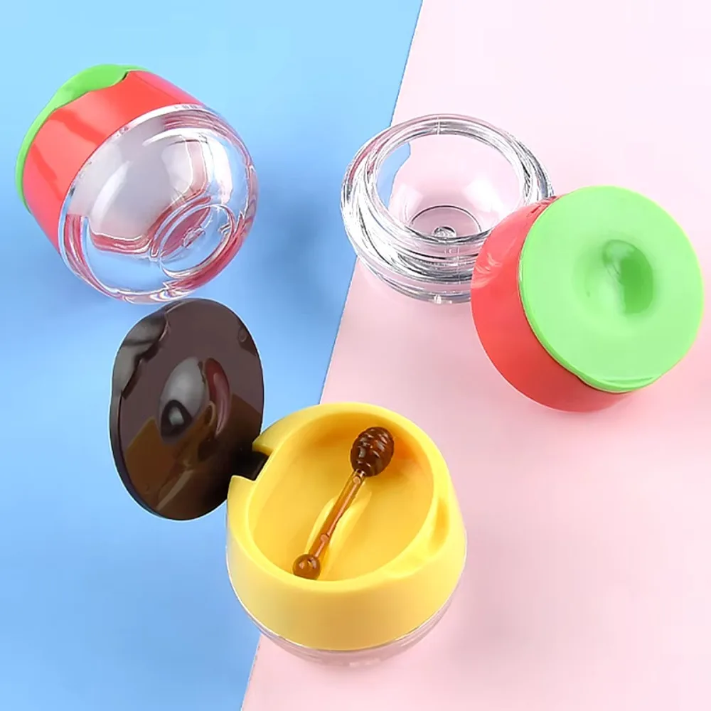 1PC 6g Empty Lip Masque Box Refillable 6g Flip-Top Lip Mask Bottle Travel Portable Balm Jar Cosmetic Containers Makeup Tools