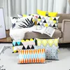 Double-sided length 30*50 cm square geometric cushion living room sofa headboard waist pillowcase Modern simple pillowcase 2
