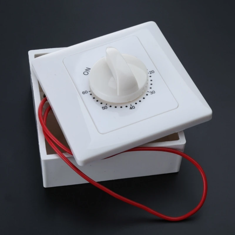 High-Power Intelligent Countdown Mechanical Timer (220V, 30/60/120 Min)