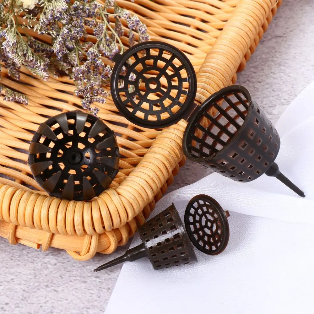 20Pcs Portable Fertilizer Box Bonsai Tool Fertilizer Cover Basket Box Case Plastic Plant Bug Nursery Pots