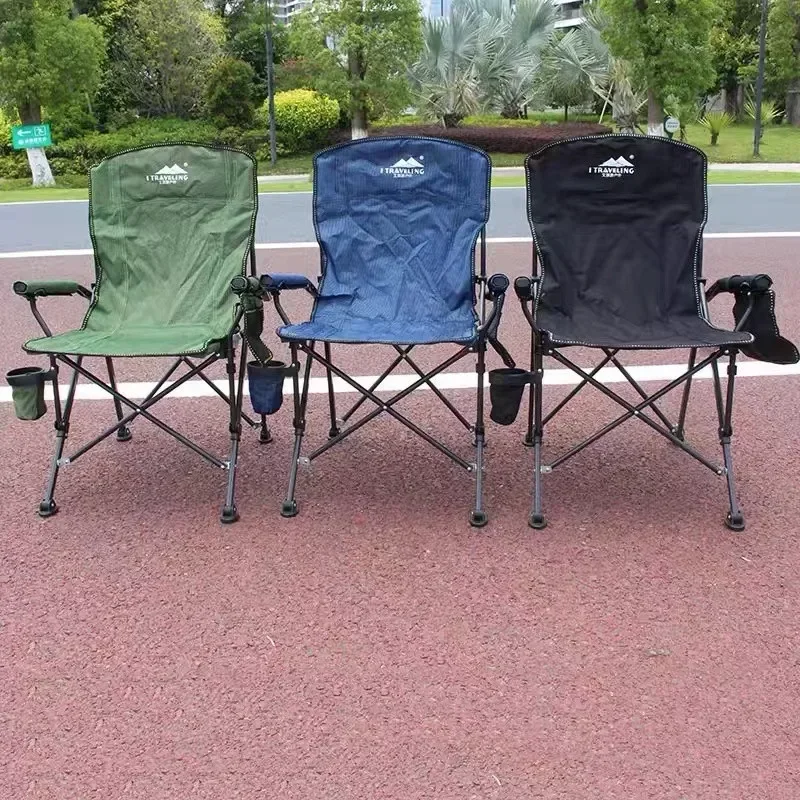 Comfortable Outdoor Patio lightweight Oxford Portable Adjustable folding fishing beach camping chair