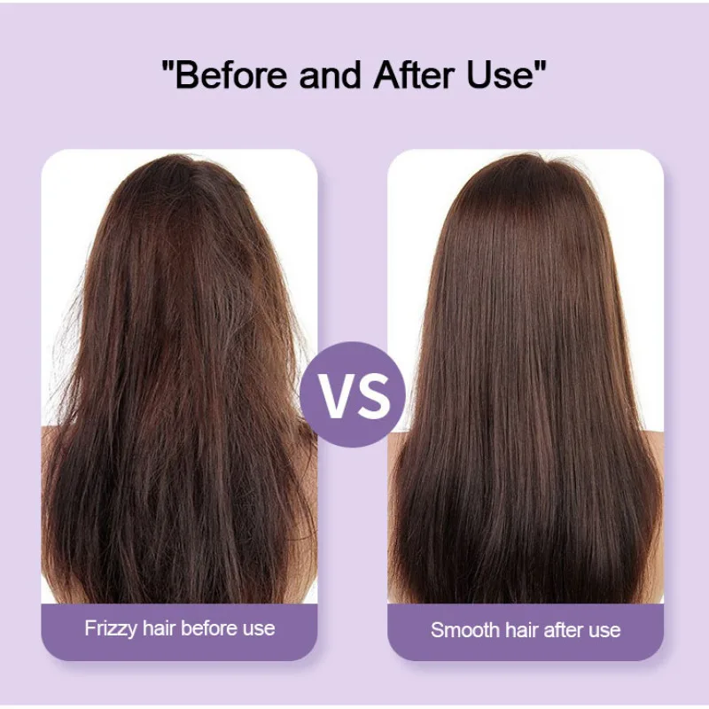 6speed temperature adjustment Styling Combs hair straightening comb digital display Household negative ion