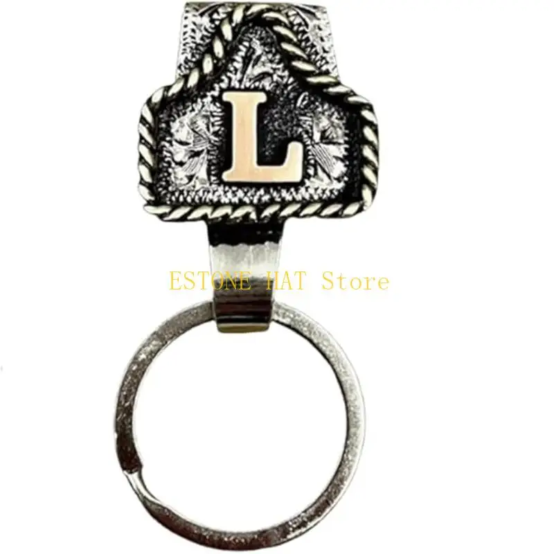 Western Metal Keychain Key Holder For Belt Quick Release Keychain Clip With Personalizing Design For Men Accessories
