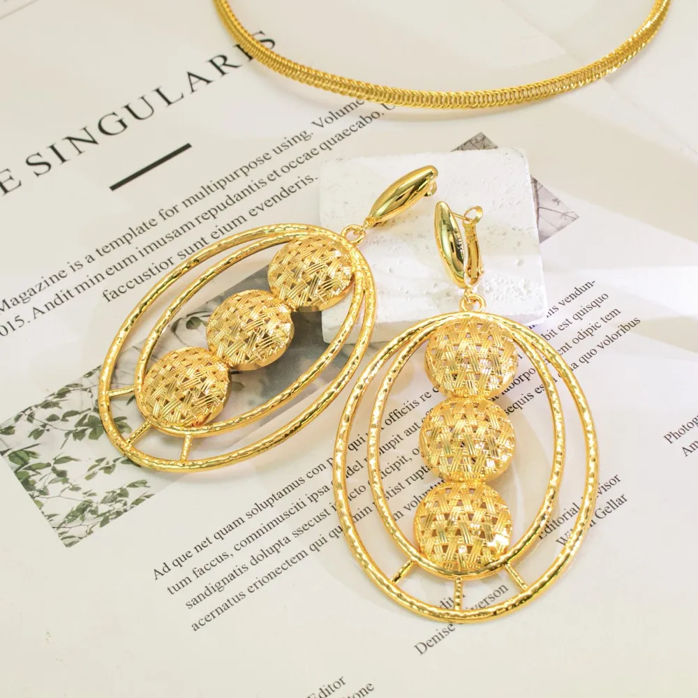 GZJPEI Design Hohle Große Tropfenohrringe für Damen, Modischer Statement-Schmuck im Europäischen und Amerikanischen Stil, Accessoires 2026 Neu Großhandel – Detail 5