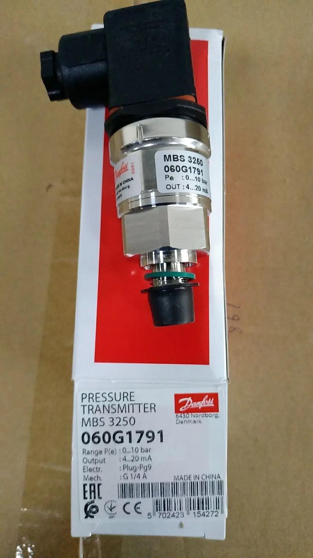 Pressure Transmitter 010 Bar 420ma Danfoss Deals Store