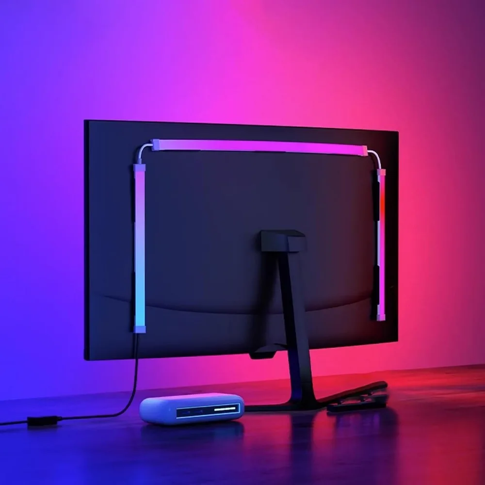 Monitor LED Backlights for PC & Mac, LED Strip Lights That Sync with ...