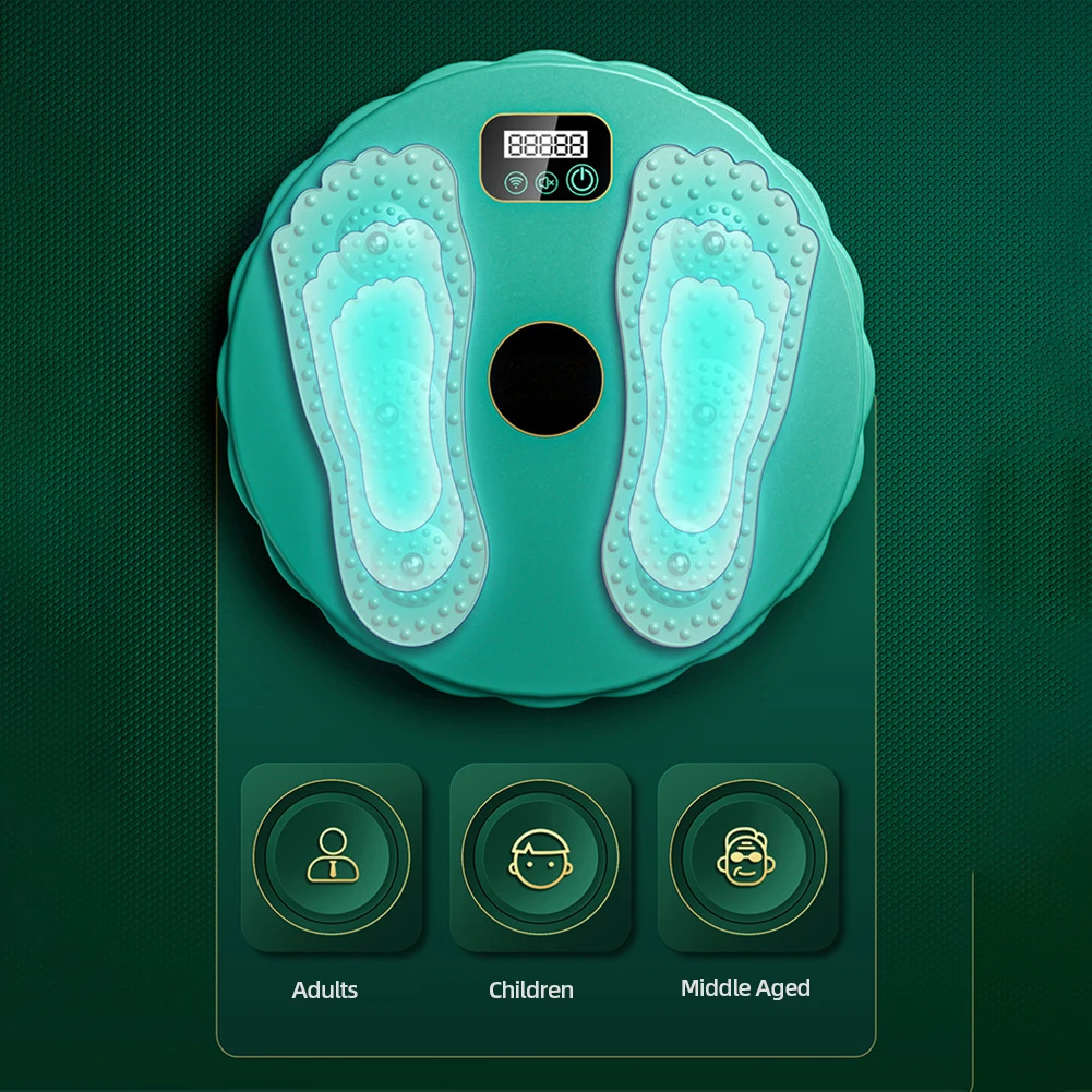 Muscle Training Disc LCD Display Screen Multi-functional Core Trainer Rotation Rotatable Assist Exercise Equipment