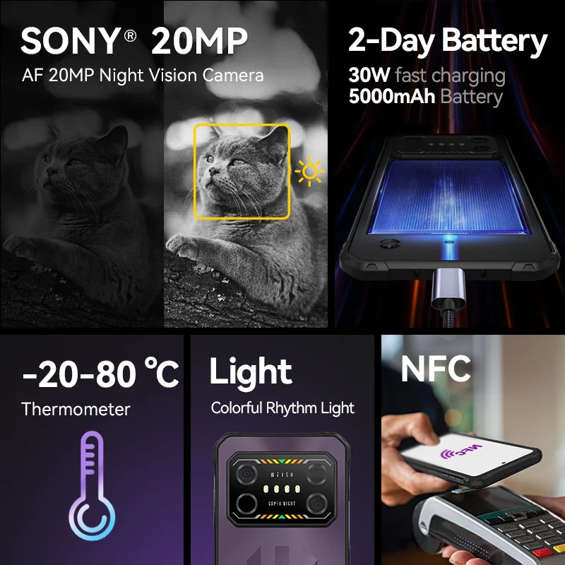 IIIF150 Air1 Ultra Global Version Rugged Smartphone MTK G99 6.8