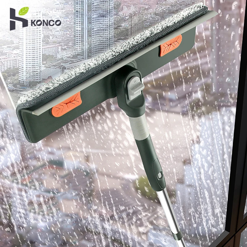 210MExtendedWindowCleaningToolGlassCleanerMopRotatableWindow