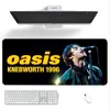 Rock Band O-Oasis Definitely Maybe Mouse Pad Computer Laptop Gaming Office Wrist Guard Non Slip Keyboard Pad 5