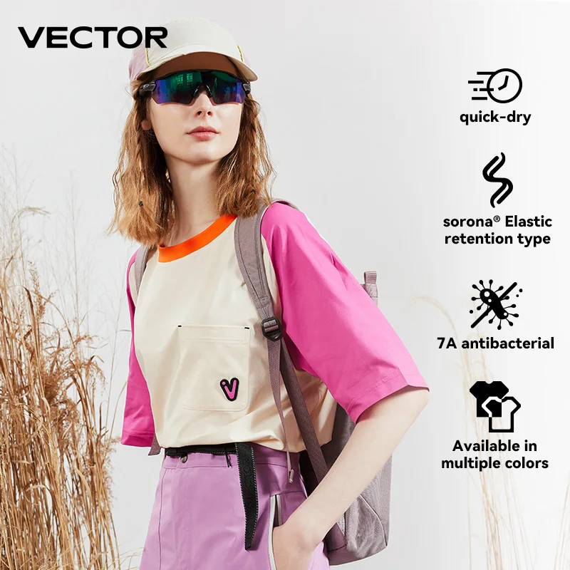 Summer Outdoor Mountaineering Hiking Fishing Beach Sweat-absorbing Quick Drying T-shirt