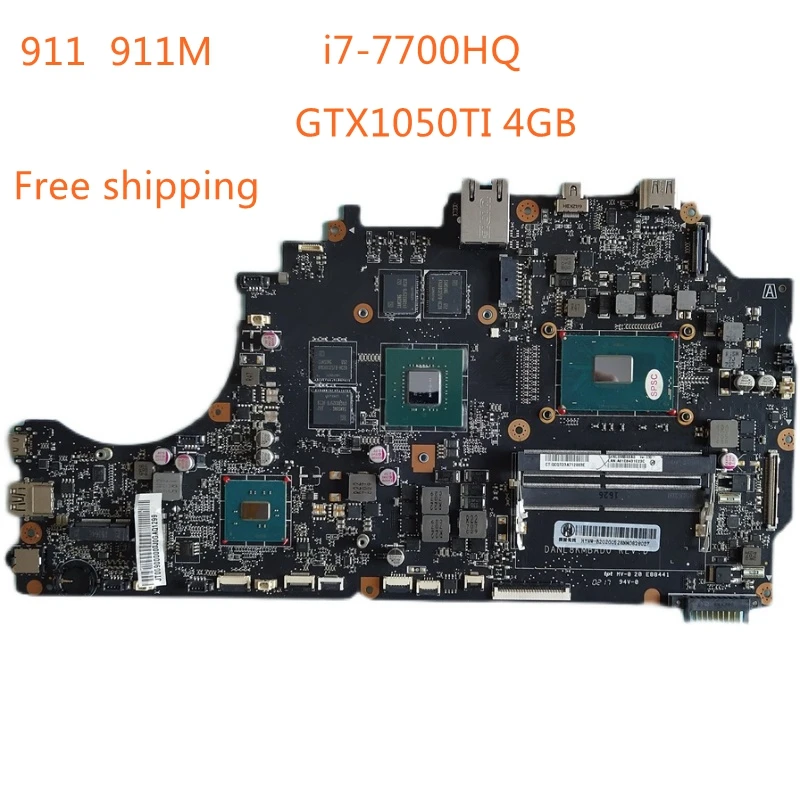 For-ThundeRobot-911-Targa-B5Ta-991M-i7-7700HQ-GTX1050TI-4GB-Motherboard ...