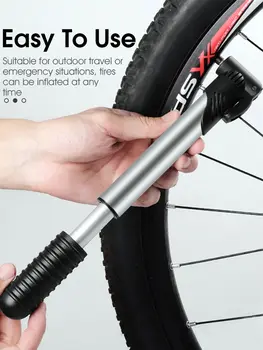 Портативный мини велосипедный насос для велосипеда ручной воздушный насос шаровая шина надувной насос Schrader Presta клапан MTB дорожный велосипе...