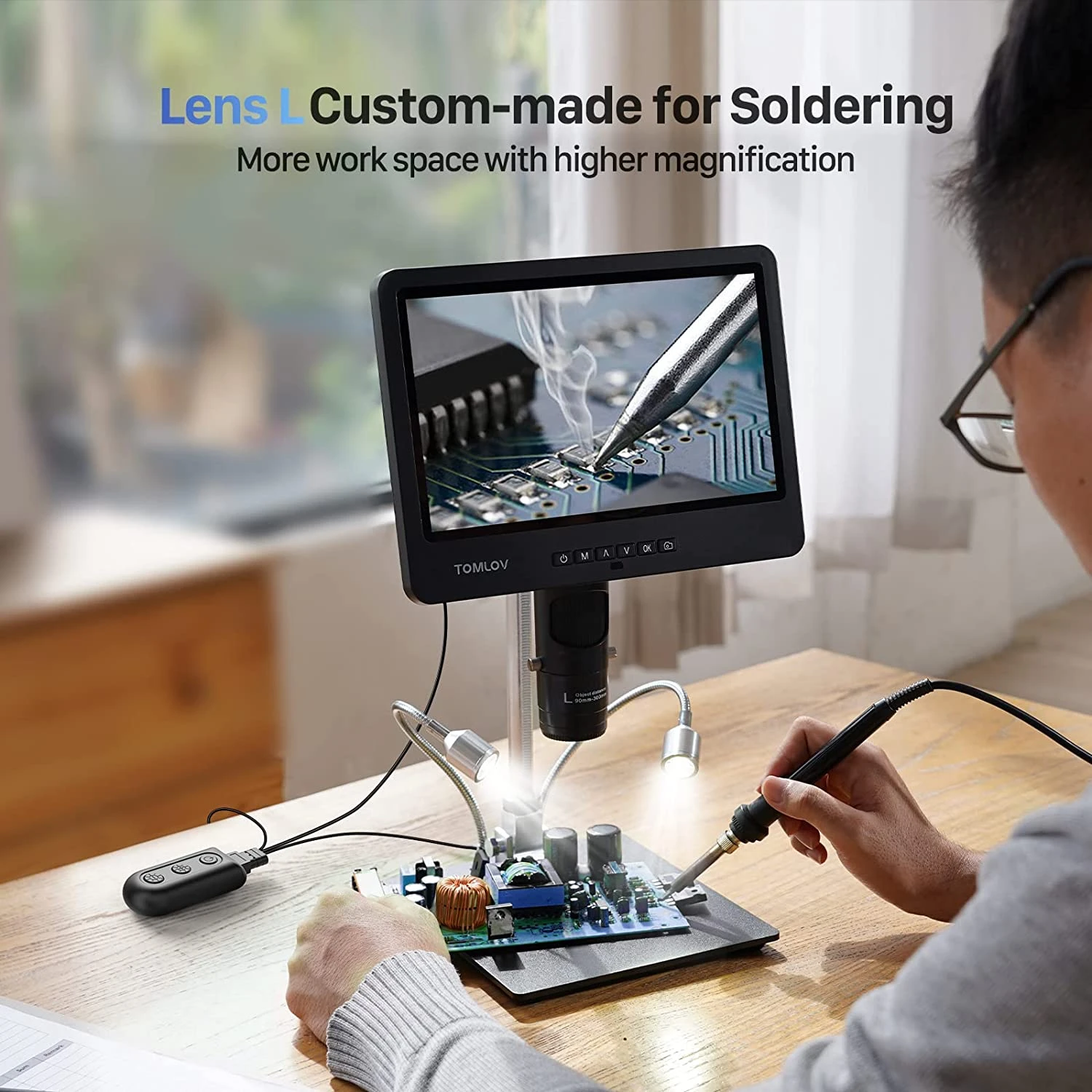 TOMLOV – Microscope HDMI DM602