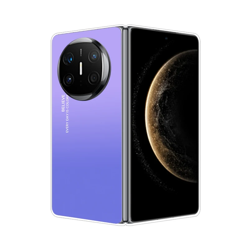 Transparent Hard Folding Fantasy Gradient Case